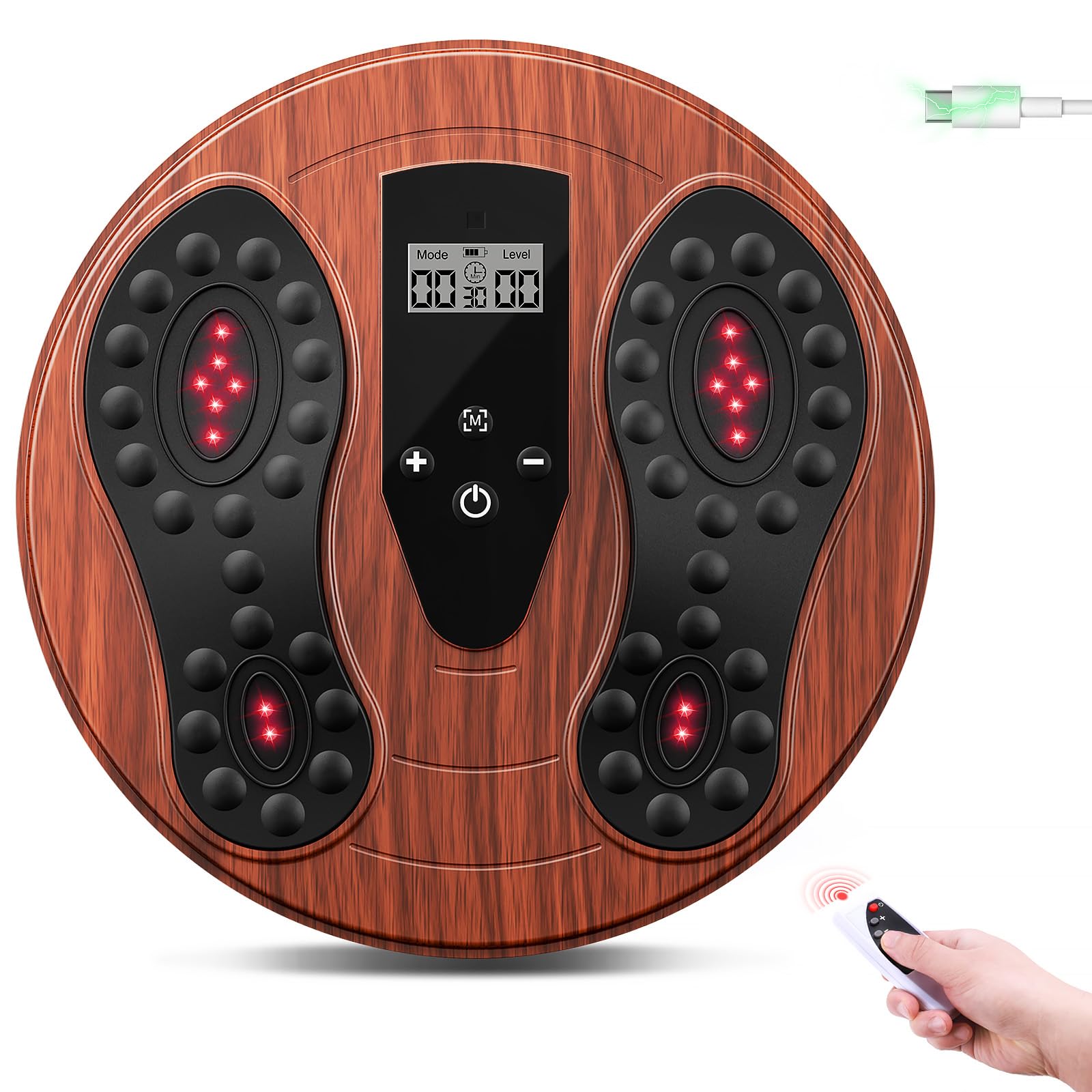 EMS FOOT MASSAGER フットマッサージャー Amazon.com: EMS Foot Massager with Infrared Therapy for Neuropathy